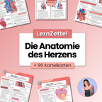 LernZettel 'Anatomie des Herzens'