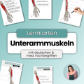 LernKarten 'Unterarmmuskeln'