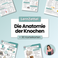 LernZettel 'Anatomie der Knochen'